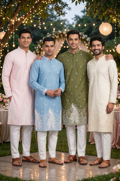 Crafted Cotton kurta set