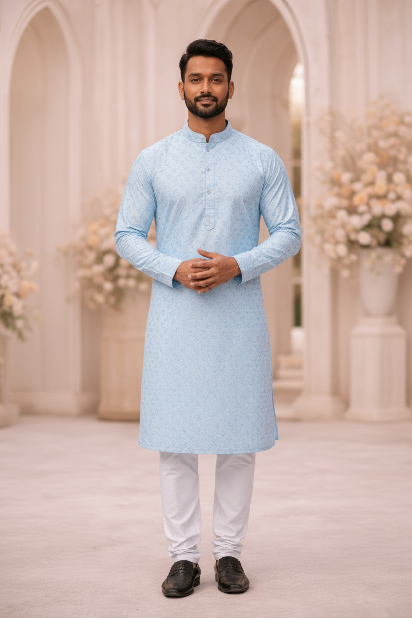 Printed Kurta Set